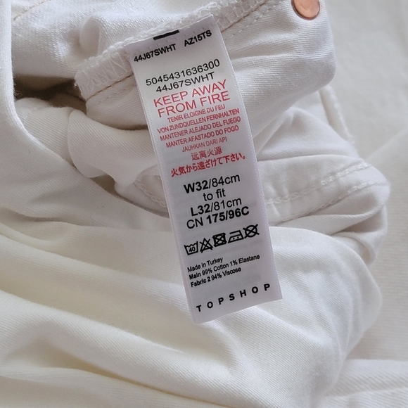 TopShop Maternity Straight Leg Jeans - Picture 5 of 11